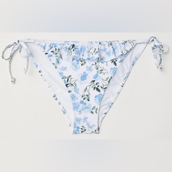H&M floral bikini bottoms, size 8 - Picture 2 of 3